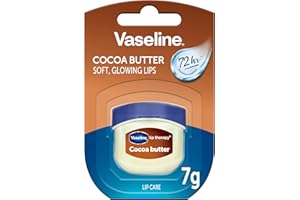 Vaseline Lip Therapy Cocoa Burro, balsamo per labbra nutriente per un'idratazione ottimale, burro di cocoa (1 pezzo))