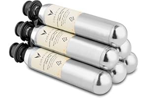 Coravin Pure Sparkling CO2 Capsules - Preserve Wine for 4 Weeks Sparkling Wine Preservation System - Wine Gas Cartridges - For Champagne and Other Sparkling Wines