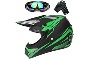 ZJRA Jeunesse Casques De Moto,Casque Cycliste pour Enfants,Garçon Et Fille Scooter De Ski VTT Casque,Dot / ECE Certification,Convient pour Toutes Les Saisons