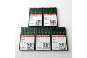 EVERNICE Groz Beckert Dbx1 Lot de 50 aiguilles pour machine à coudre 16 x 231 16 x 257 1738