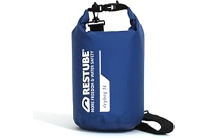 Restube Wasserdichter Drybag – Premium-Qualität für ultimativen Schutz | Vielseitig und geräumig | Ideal für Reisen, Wandern, Wasseraktivitäten | 100% wasserdicht und langlebig - [5L]