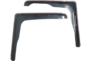 PERFLEX Juego de deflectores de viento, protectores de lluvia, deflectores de viento laterales de ventana para camión XF 106 accesorios de decoración