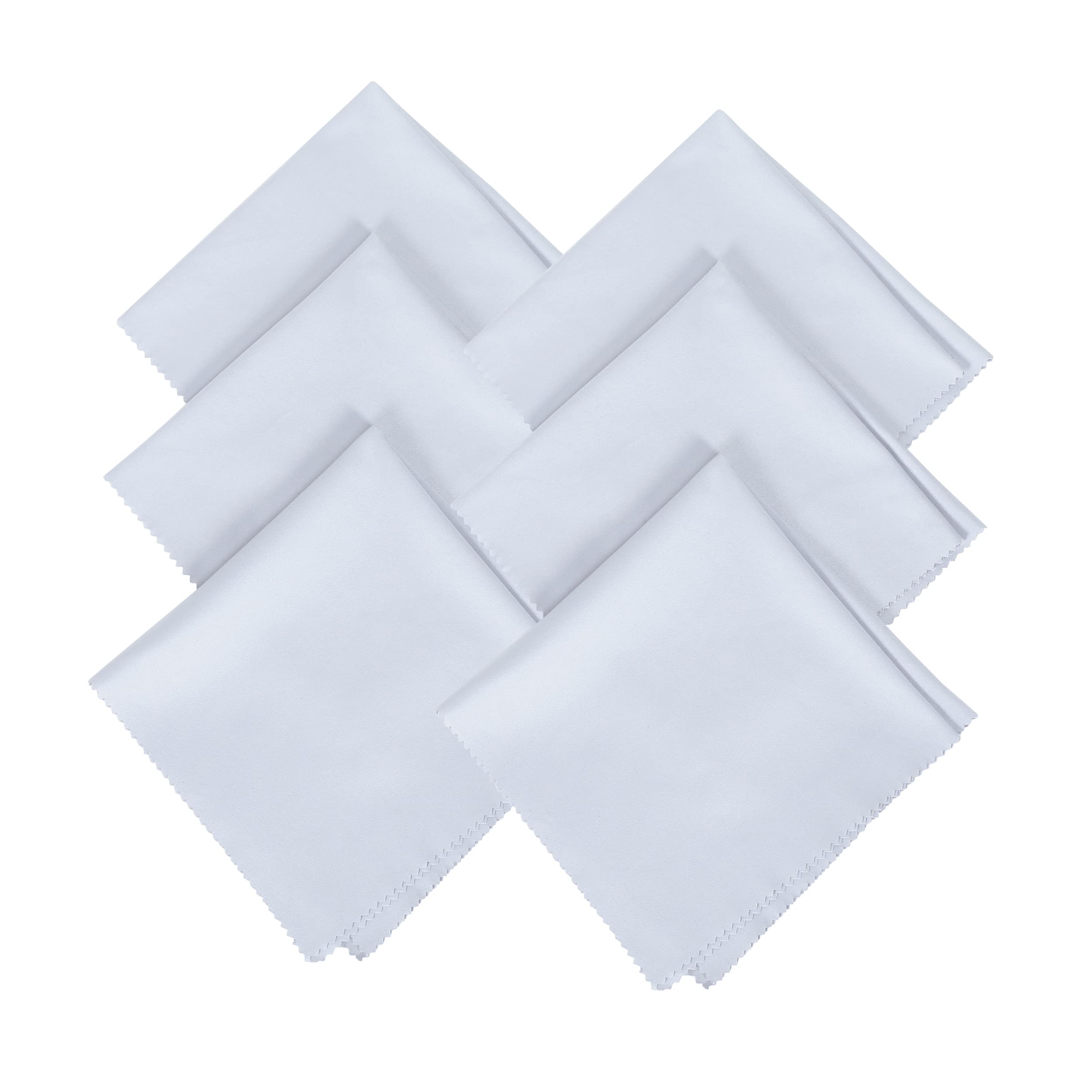 AEC Ultra Premium Microfiber Cleaning Cloth for Mobile Screen, Camera Lenses, Tablets, Monitors etc Pack Of 6