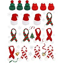 30 Pièces Mini Chapeau De Père Noël - Bricolage Sucette Chapeau - Bonnet De Noel Porte-Couverts - Pour Les Décorations De Table Déco De Noël | Leroy Merlin