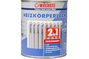 Wilckens 2in1 Heizkörperlack seidenmatt weiß 750 ml