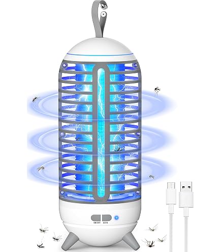 Lampe Anti-moustiques Rechargeable Zapplite – Portable, étanche, 368nm, Pour Intérieur/extérieur - 11