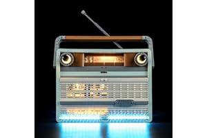 LIGHTAILING Set di Luci per Lego-10334 Radio vintage Modello da Costruire - NON Incluso nel Modello