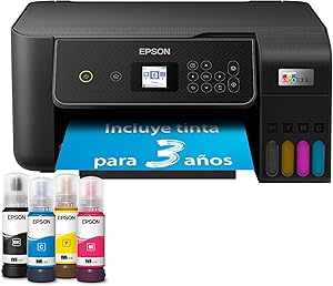 Epson EcoTank ET-2870 A4 Multifunction Printer with Ink Reservoir, Wi-Fi Connection and Up to 3 Years of Ink Included