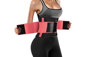 SYXUPAP Faja Reductora Mujer y Hombre - Fajas para Gimnasio de Neopreno, Cinturón Lumbar Abdominal para ​Fitness y Deporte