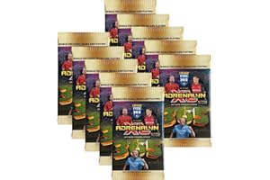 Panini FIFA 365 Serie 10 Booster Packs Adrenalyn XL 2025 Saison Football Trading Cards und BB-Toy-Trades Toploader