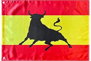 Durabol Bandera España con Toro 60 x 90 cm Satén 2 Ojales metálicos