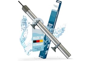 Marine Direct – Titanheizstab 300W für Süß- & Meerwasser-Aquarien – Aquarium Heizung mit Saugnäpfen – Heizstab absolut unzerbrechlich & sicher im Betrieb – Made in Germany