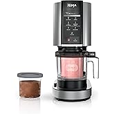 NINJA Creami NC301LAA Dondurma Makinesi Karışımları Smoothies Shakes Shakes Smoothies 7 Tek Dokunuşlu Programlar Kapaklı 2 Ka