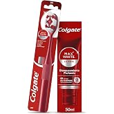 COLGATE - Ultra Pack, Max White Ultra Whitening Toothpaste 50ml + Max White Ultra Charcoal Toothbrush, 1 Unit, Non-Abrasive W