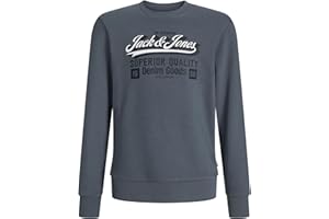 JACK & JONES Herren Jjelogo Sweat Crew 2 Col Aw25 Noos Jnr Jjelogo Sweat Crew 2 Col Aw25 Noos Jnr (1er Pack)