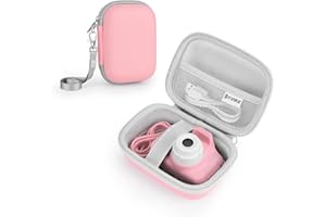 Yinke Funda Estuche para Cámara para Niños Compatible con ASTGMI/voltenick/Faburo/Gofunly/ZStarlite/Hangrui/Gavgroom/pancellent, Adecuado para La Mayoría De Las Cámaras para Niños