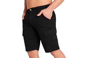 CityComfort Pantalón Corto de Carga con Bolsillos, para Hombre