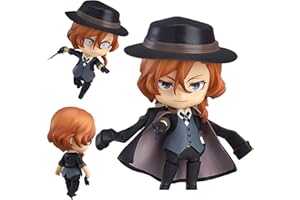 Tongyundacheng Bungo Stray Dogs Anime Figure Dazai Osamu Nakahara Chuuya Action Figure PVC Personaggio Modello Desktop Ornamenti da Collezione