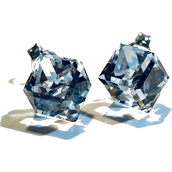 YAZILIND Ohrringe, 925 Sterling Silber – Mit Kristall, Hypoallergen