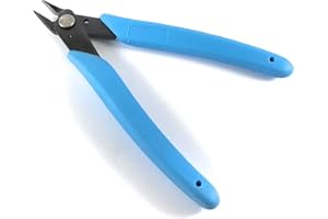 JLB PLASTICS UK Precision Flush Cutters, Ideal for Electrical, Model Makers, Jewellery, Plastic Sprue Trimming. Side Cut Pliers