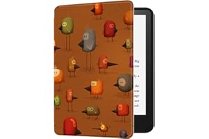 HUASIRU Obraz etui ochronne Nowy Kindle (2022) z 6-calowym wyświetlaczem z 300 ppi (11. generacja, nr modelu C2V2L3) Case Cover, ptaki