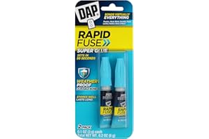 DAP Rapid Fuse All Purpose Glue Twin Pack-.1oz