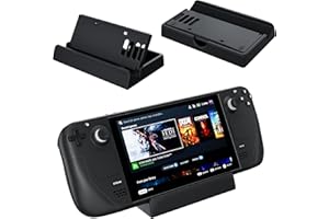 FANPL for Steam Deck Dock, Adjustable Stand for Steam Deck Accessories - Cooling Holes & Non-Slip Mat