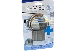 NMP K_MED W3001 La lendrera de los profesionales K-MED Reúne todas las mejoras técnicas actuales para la máxima efectividad en la eliminación de piojos y Liendres. Niños y adultos. Apto embarazadas.
