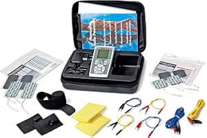 ITECH I-Tech Physio, Electrostimulateur, 2 Canaux Indépendants, Affichage Rétroéclairé, Intensité Max 100 par Canal, Programmes NEMS, TENS, Beauté, Urologie, 13 Mémoires Libres