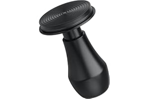 Normcore 53.3mm Espresso Coffee Tamper - Titanium Ripple Plating Base - Spring Loaded Tamper - 15lb / 25lb / 30lbs Replacement Springs - Anodized Aluminum Handle and Stand