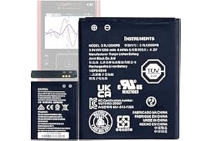 Aousavo Batterie de Rechange 3,7L1200SPB Compatible avec Les Batteries Texas Instruments TI-Nspire CX et CX Cas