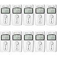 Elitech Temperature Data Logger, RC-4 16000 Readings USB Recorder with Double Sensors LCD Display Buzzer Alarm (10PCS)