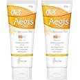 Segment Care Aegis Sunscreen Gel spf 50 PA +++| Broad Spectrum Sunscreen |Sunscreen Gel spf 50 for oily and dry skin for all skin types|sunscreen tint gel for acne pigmentation with zero white cast (60 gm/Pack of 2)