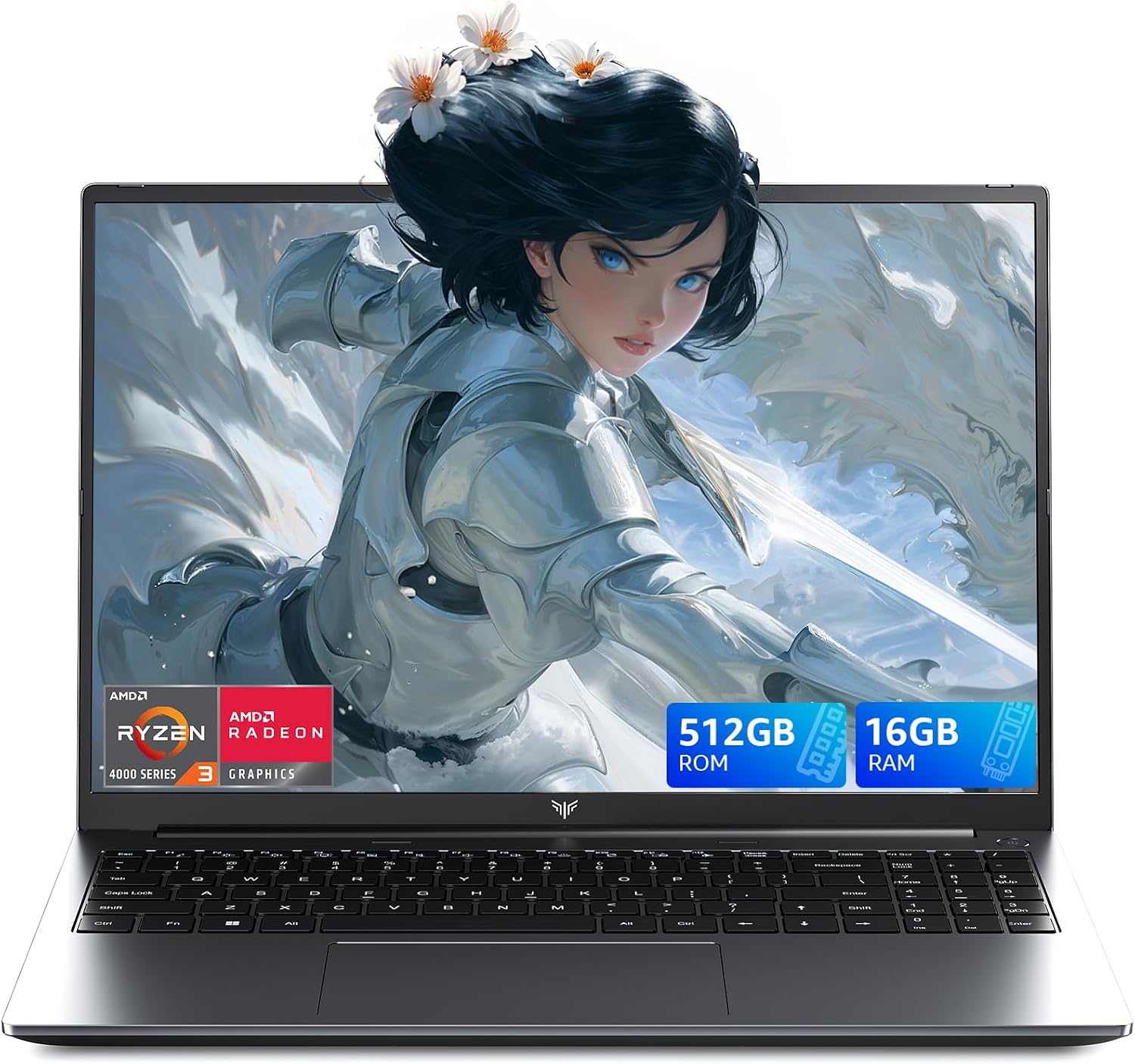 Tivique 15.6 Pulgadas Ordenador Portatil, Procesador N95 hasta 3.4 GHz, Portatil con 16GB RAM 512GB SSD, 1920 * 1080 IPS FHD Pantalla Laptop, BT5.0, USB 3.2, HDMI y Tipo C, WIFI5.0