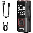 Brago Tyre Inflator for Car & Bike | 2X Faster Inflation, 6000 mAh Battery, 19mm Cylinder | 150 Psi Cordless Air Compressor Pump (Only for Car and Bike)