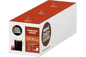 NESCAFÉ DOLCE GUSTO Americano Intenso Coffee Pods (Total 48 Servings)