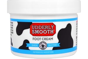 Udderly Smooth Foot Cream Jar, 8 Ounce