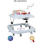 Maxi Taxi Walking M&uuml;zikli Işıklı Piyanolu Y&uuml;r&uuml;te&ccedil; (BEYAZ)