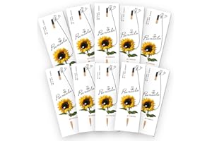 Generico matita piantabile VALUE PACK - pacco da 10 (10 girasoli)