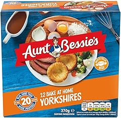 Aunt Bessie's 12 Home Bake Yorkshires, 370g (Frozen)