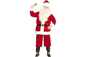 W WIDMANN MILANO Party Fashion - Costume Babbo Natale, Natale, costume di Natale
