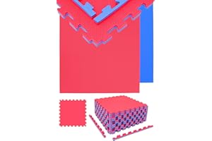 ‎EYEPOWER eyepower Profi Kampfsportmatte Dicke 2cm - Judo Matten für Zuhause 63x63cm - Tatami Matte Home Gym Matte Sportmatte Puzzle Sport Schutzmatten Set Bodenschutzmatte Fitness Homegym Bodenmatten