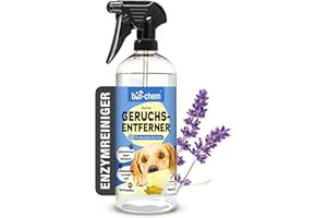 ‎BIO-CHEM bio-chem Hunde Geruchsentferner Spray 750 ml - Enzymreiniger mit Mikroorganismen - Geruchsneutralisierer gegen Hundeurin Geruch - Entfernt Gerüche aus Sofa, Teppich, Polster nachhaltig - Made in DE