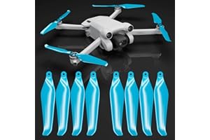 ‎MASTER AIRSCREW Master Airscrew Stealth Propeller kompatibel mit DJI Mini 3 Pro & Mini 4 Pro - Blau, 4 Propeller im Set