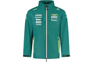 Aston Martin F1 2025 Chaqueta Impermeable del Equipo