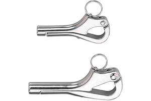 HERM SPRENGER Sprenger - Gancho pelícano de acero inoxidable con rosca interior