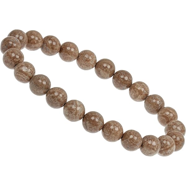 PowerBead Bracciale Elasticizzato In Pietre Preziose Angel Aura, Cristallo Di Rocca Vaporizzato Oro E Platino, Per Yoga E Benessere, Regalo Donna