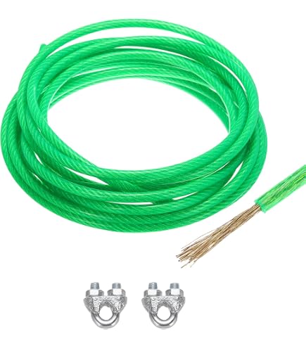 FUNE CAVO ACCIAIO 3 MM --50 MT-- 300 KG CARICO ROTTURA ZINCATA