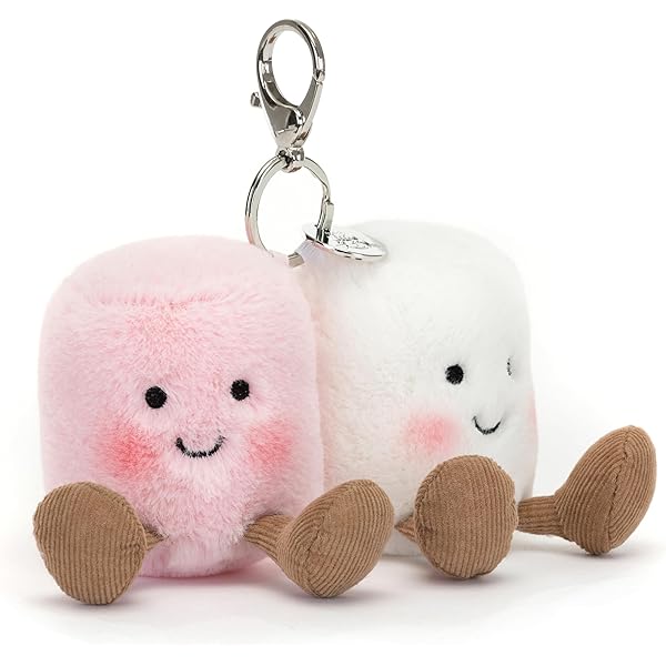 Jellycat Croissant Clip Keychain: Funny Croissant Purse Charm