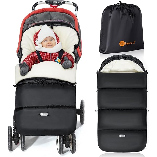 7am Footmuff Warm Bunting Bag Universal, Waterproof Windproof